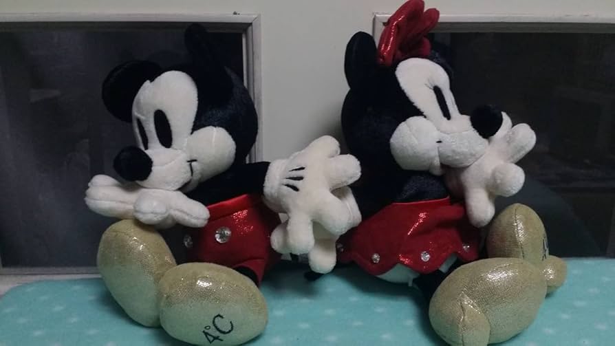 Amazon.co.jp: 4℃ ディズニー ミッキー ミニー ぬいぐるみ